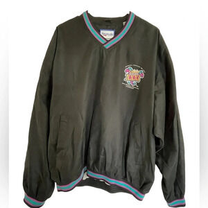 Reebok NFL Super Bowl 31 XXXI Vintage Black Pullover XL 1997 Patriots & Packers